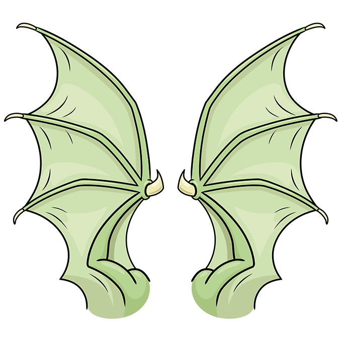 Printable Dragon Wings