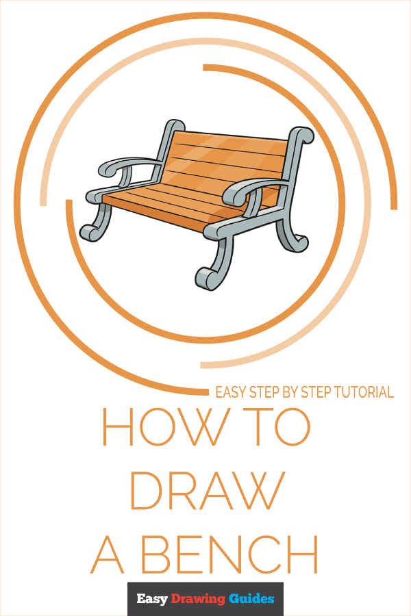 How to Draw a Bench Really Easy Drawing Tutorial