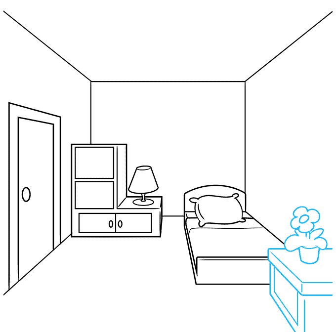 How to Draw a Room Really Easy Drawing Tutorial