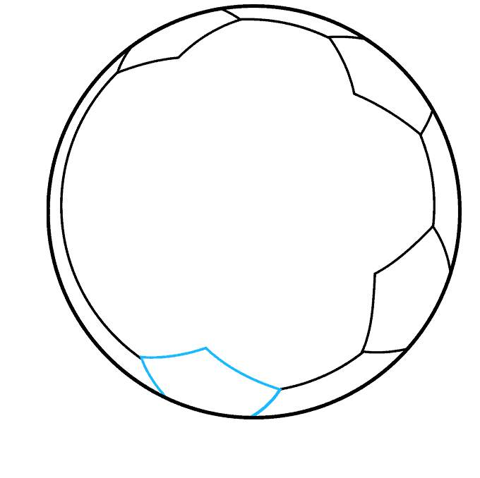 How to Draw a Soccer Ball Easy Drawing Guides