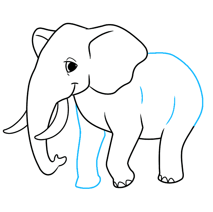 How to Draw an Elephant Really Easy Drawing Tutorial