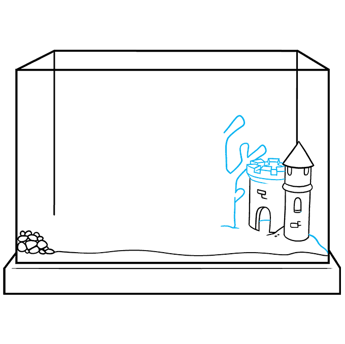 How to Draw a Fish Tank Really Easy Drawing Tutorial