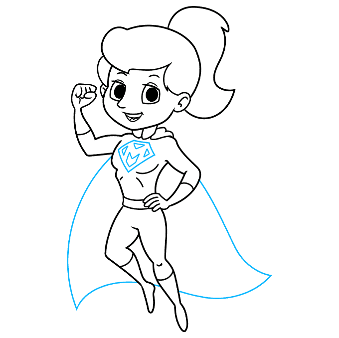 How to Draw a Super Mom Really Easy Drawing Tutorial