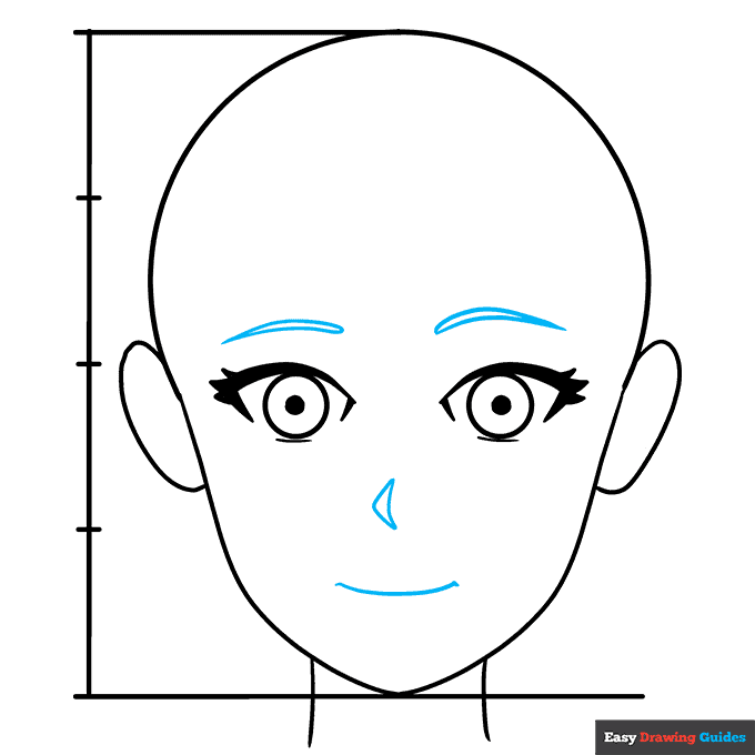 How To Draw A Girl Face Step By Step For Kids