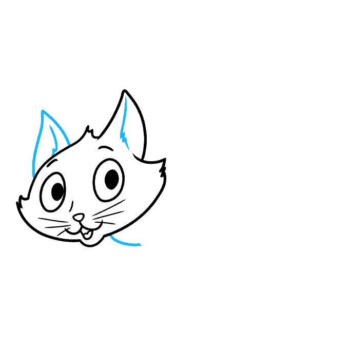 How to Draw a Scared Cat Really Easy Drawing Tutorial