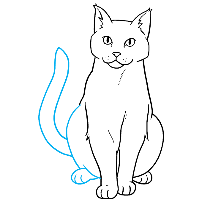 How to Draw an Orange Tabby Cat Really Easy Drawing Tutorial