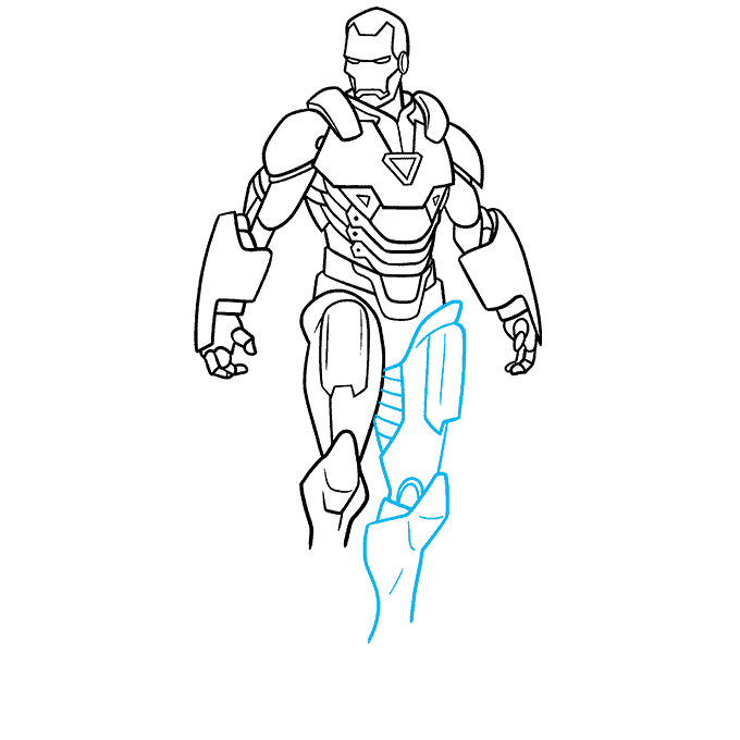 How to Draw Iron Man Really Easy Drawing Tutorial