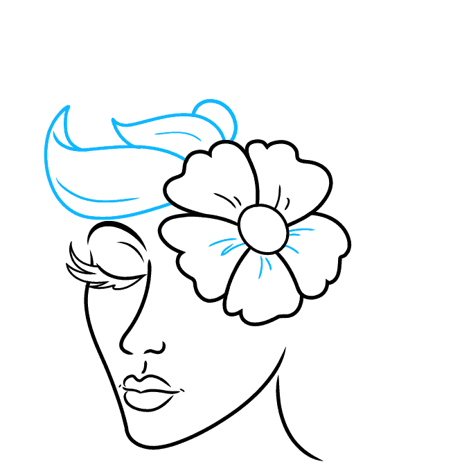 How to Draw a Flower Face Really Easy Drawing Tutorial