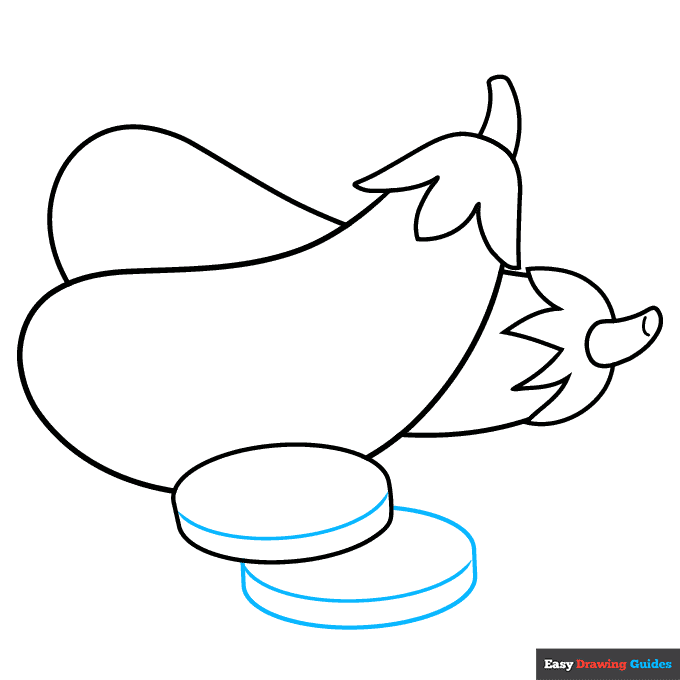 How to Draw an Eggplant Really Easy Drawing Tutorial