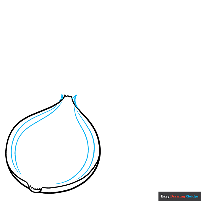 How to Draw an Onion Really Easy Drawing Tutorial