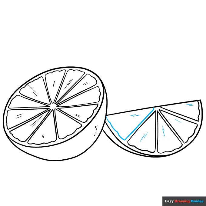 How to Draw a Lime Really Easy Drawing Tutorial