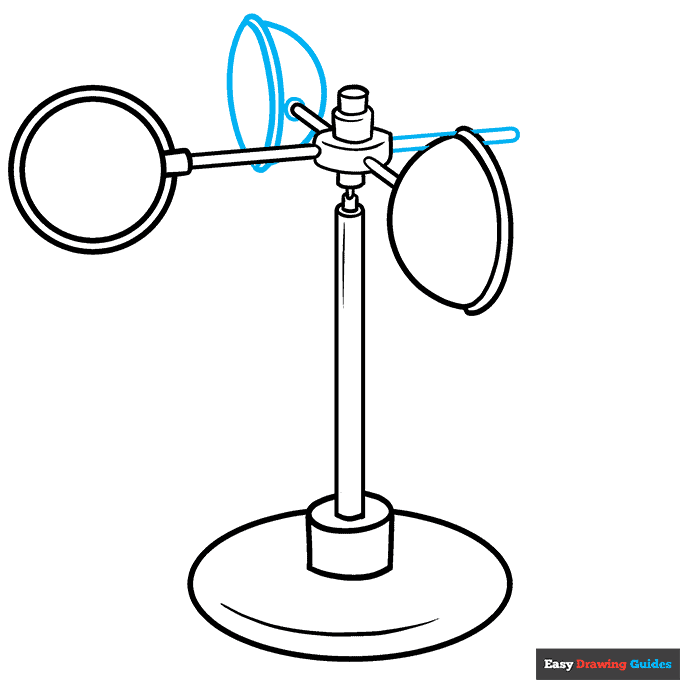 How to Draw an Anemometer Really Easy Drawing Tutorial