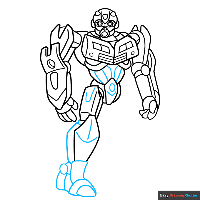 How to Draw Bumblebee from Transformers Really Easy Drawing Tutorial