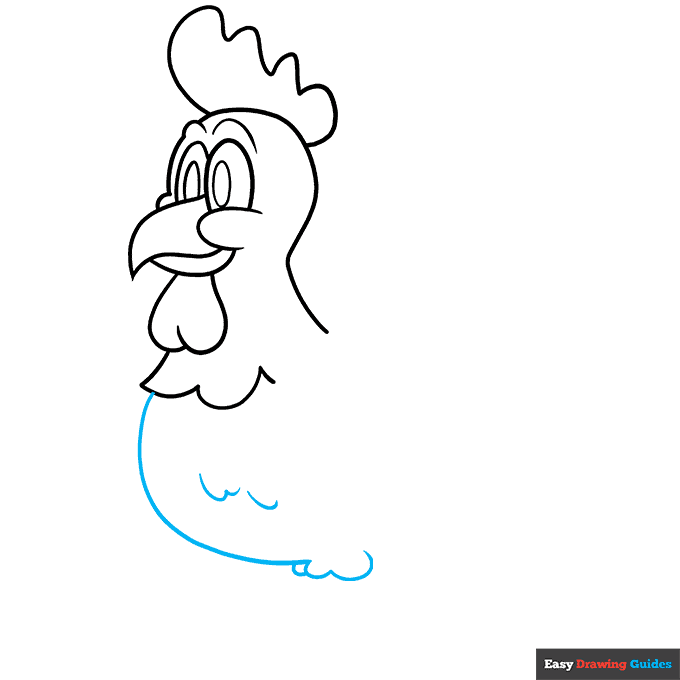 How To Draw A Chicken