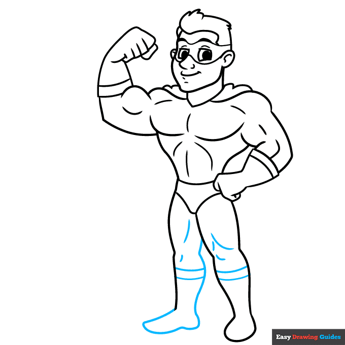 How to Draw a Superhero Really Easy Drawing Tutorial