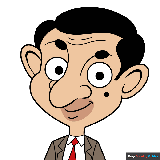 How to Draw Mr. Bean Really Easy Drawing Tutorial