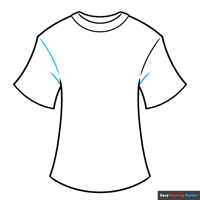 How to Draw a TShirt Really Easy Drawing Tutorial