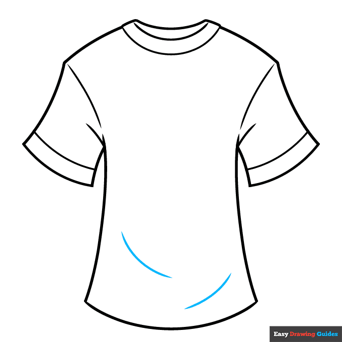 How to Draw a TShirt Really Easy Drawing Tutorial