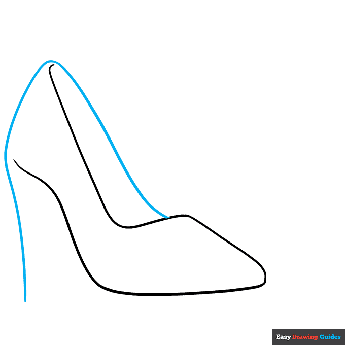 How to Draw High Heels Really Easy Drawing Tutorial