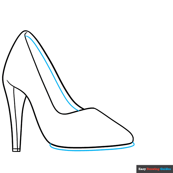 How to Draw High Heels Really Easy Drawing Tutorial