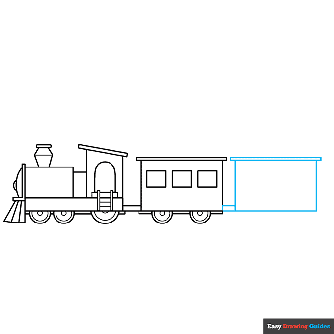 How to Draw an Easy Train Really Easy Drawing Tutorial