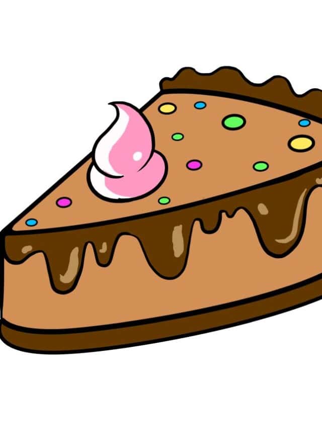 Easy Pie StepbyStep Tutorial Easy Drawing Guides