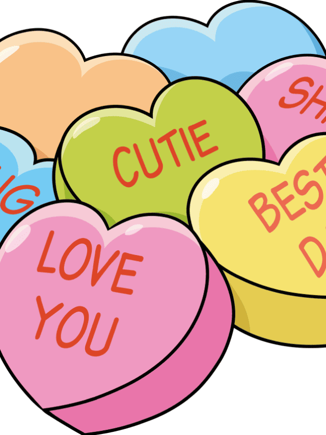 Easy Candy Heart StepbyStep Tutorial Easy Drawing Guides