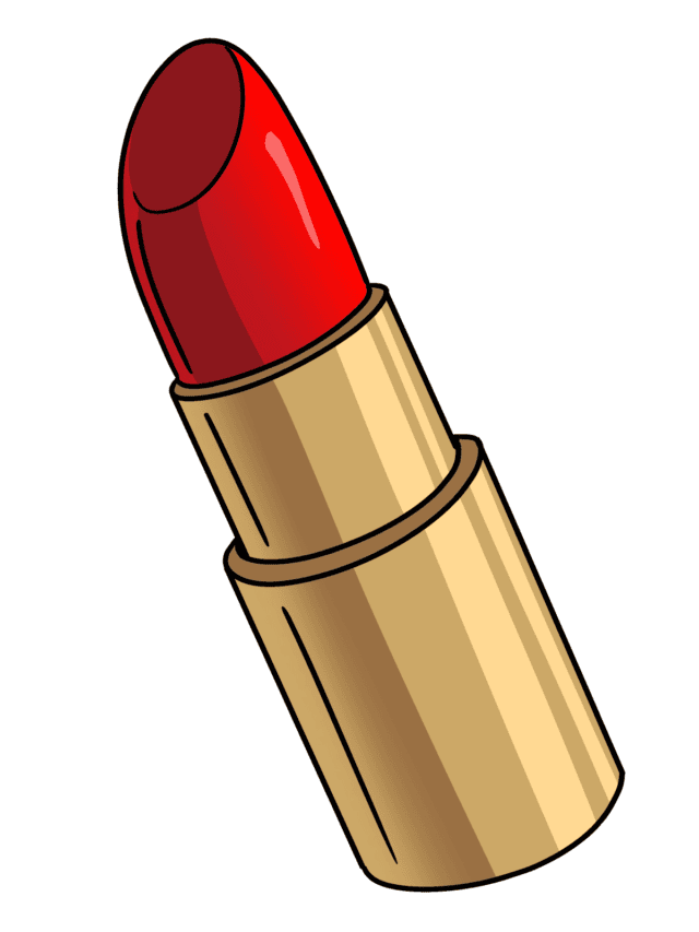 Easy Lipstick StepbyStep Tutorial Easy Drawing Guides
