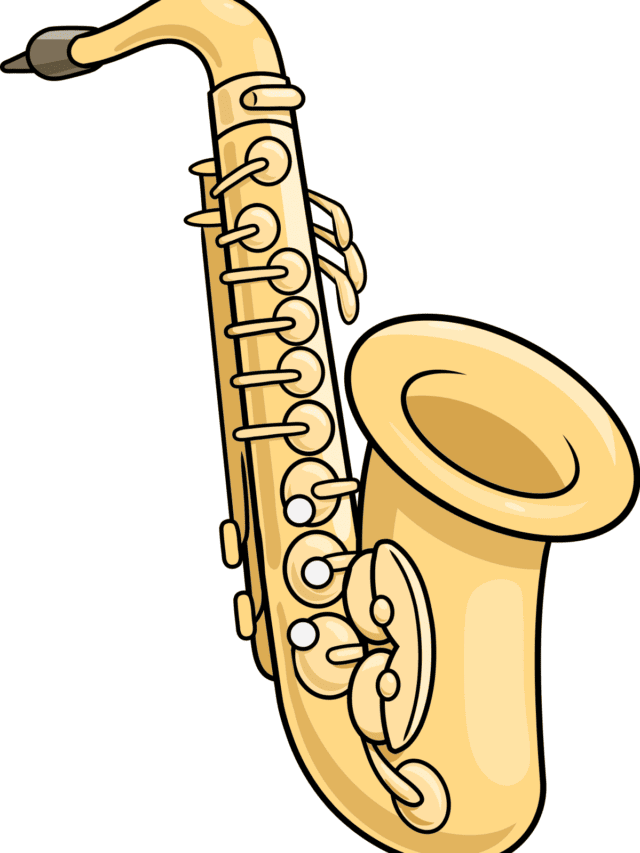 Easy Saxophone StepbyStep Tutorial Easy Drawing Guides