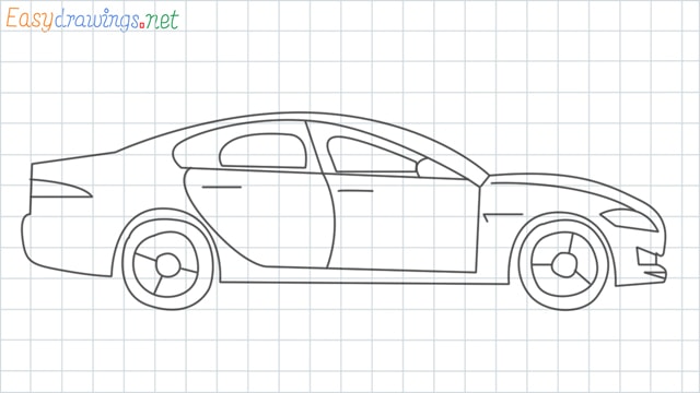 How To Draw A Car Step by Step [13 Easy Phase] + [Video]