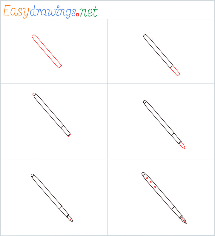 Collection 32+ Stock Photos how to draw with a fountain pen Sharp