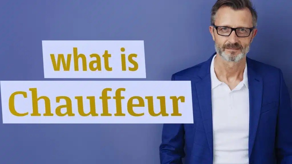 What is the Difference between Driver and Chauffeur? EasyDriveae