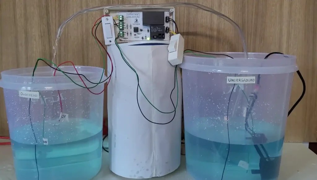Automatic Pump Controller using 555 IC Electronics Projects