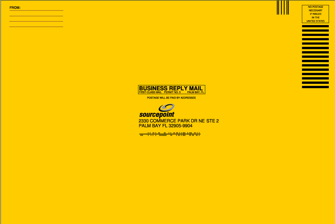 10x15 Open End Business Reply Mail Envelopes Easy Envelopes