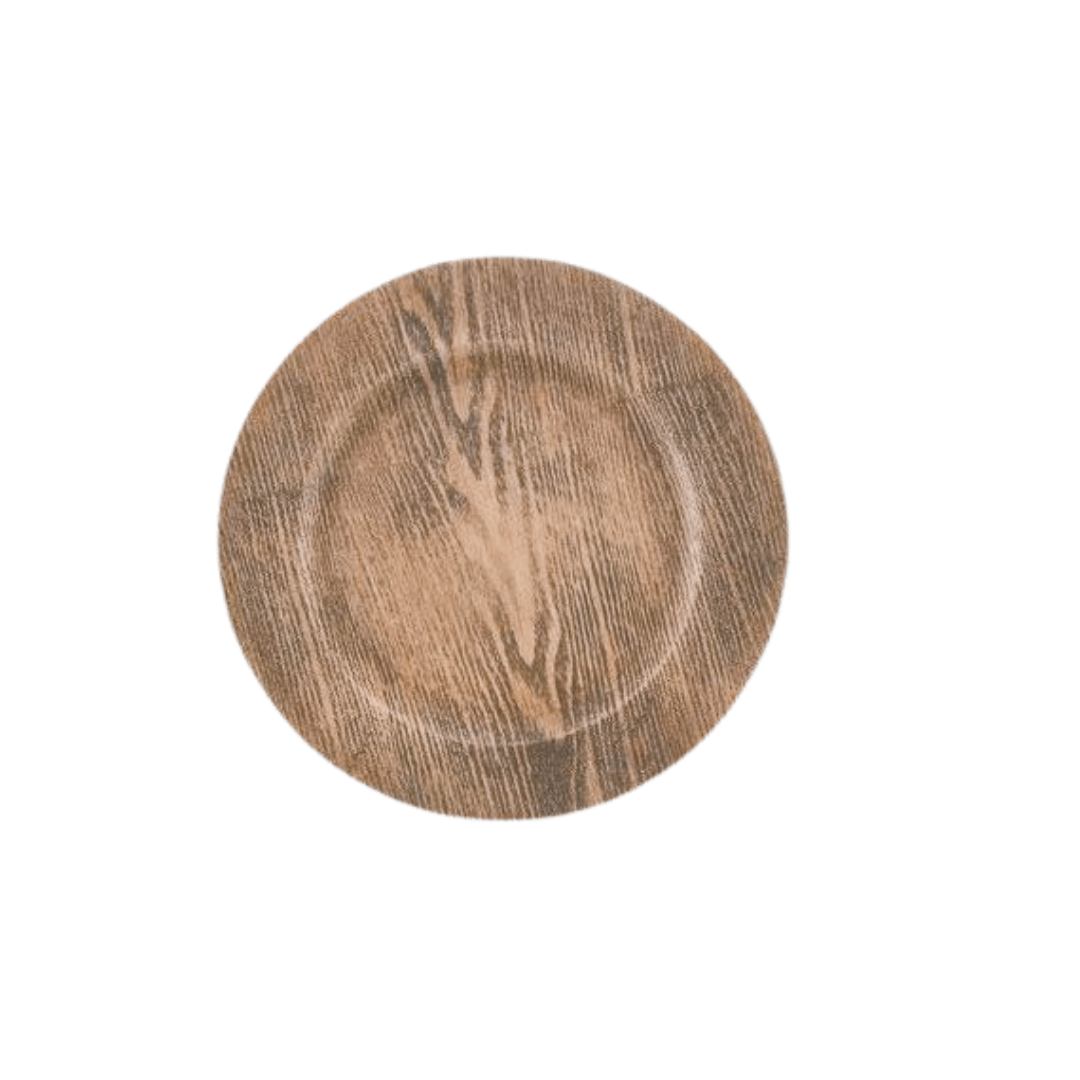 Rustic Charger Plate Easy Events