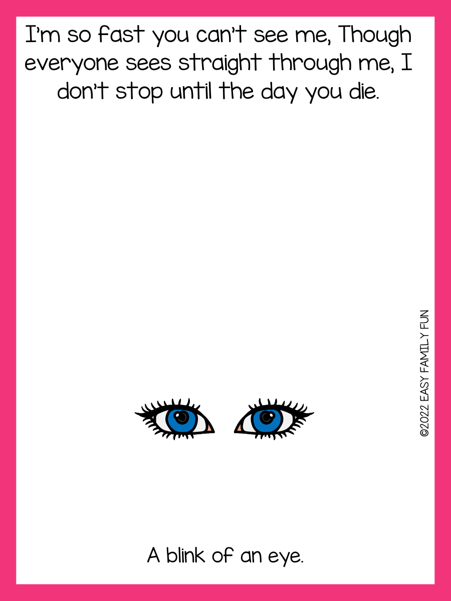 45 Riddles For Eyes Easy Family Fun Games, Trivia, and Jokes