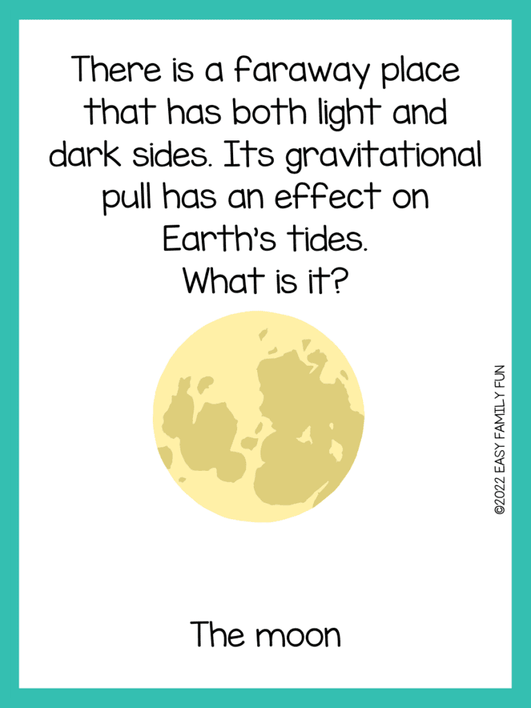 40 Moon Riddles Easy Family Fun Games, Trivia, and Jokes