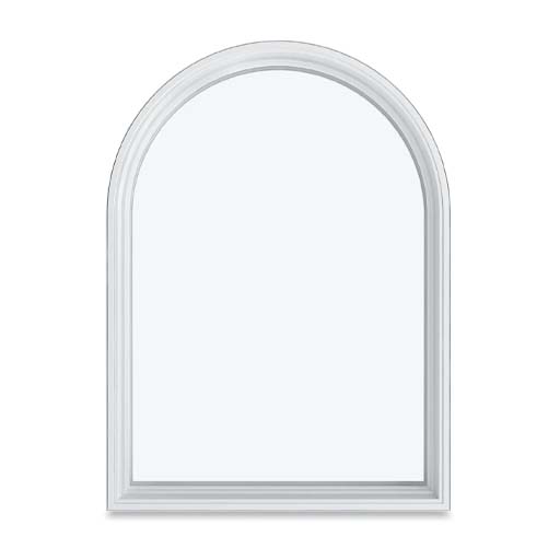 Cheap Arched Windows Arched UPVC Windows