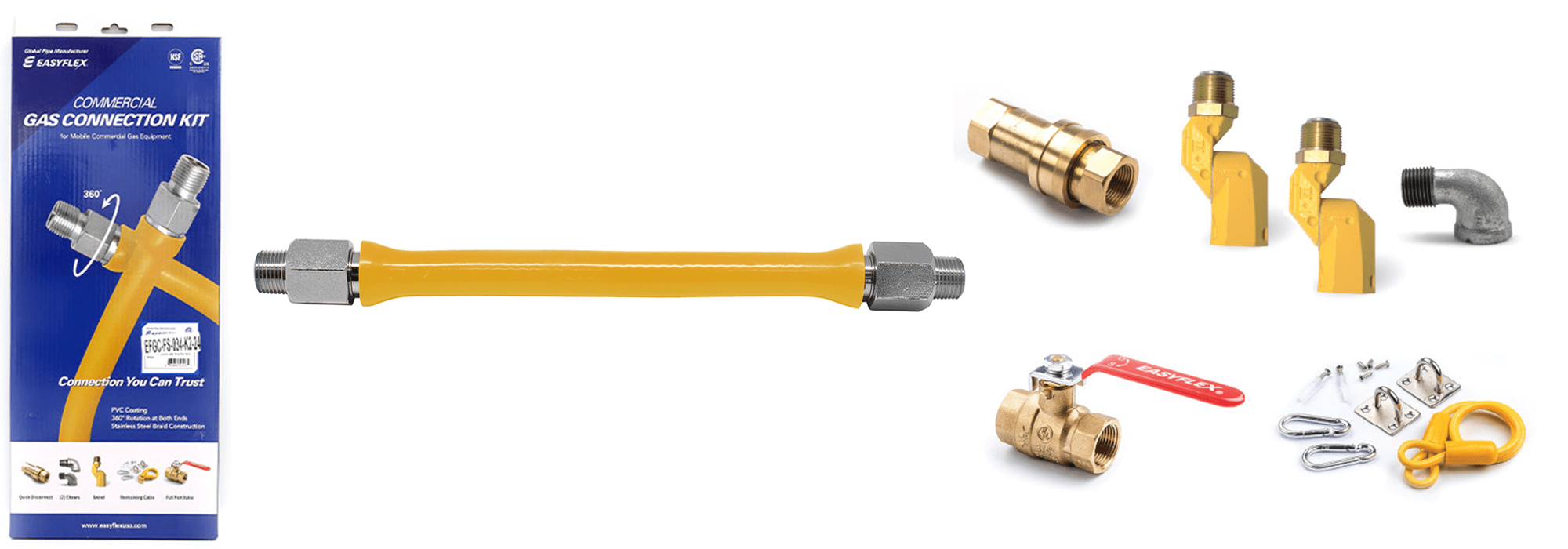 Gas Connector Kits Moveable Appliance Easyflex