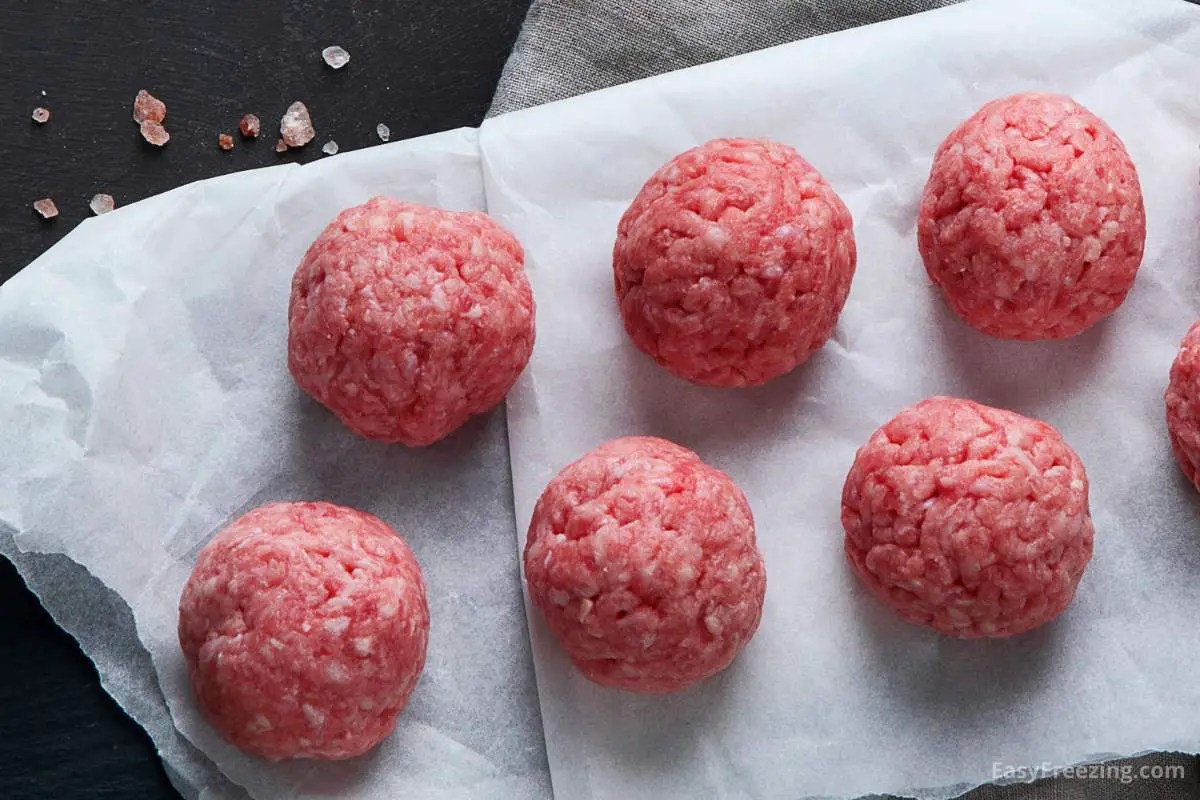 Freezing Homemade Meatballs (Raw & Cooked) Easy Freezing