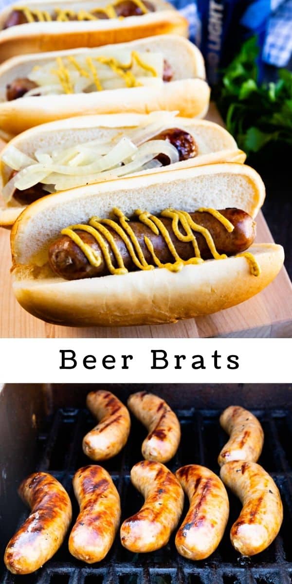 Easy Grilled Beer Brats Recipe EASY GOOD IDEAS