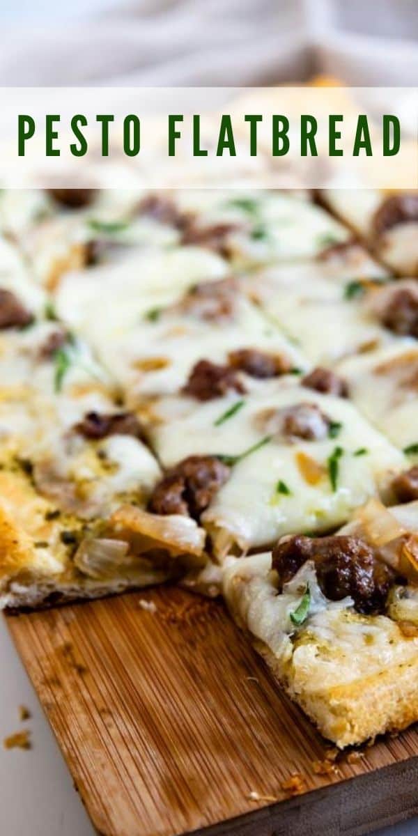 Easy Pesto Flatbread Recipe EASY GOOD IDEAS