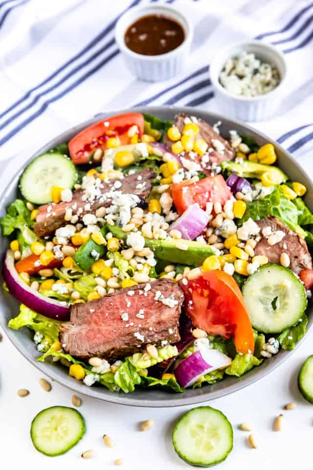 Delicious Steak Salad Recipe EASY GOOD IDEAS