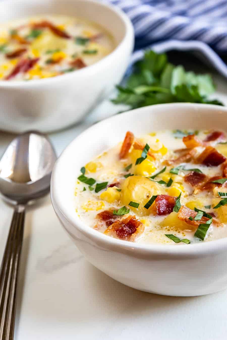 Homemade Corn Chowder Recipe EASY GOOD IDEAS