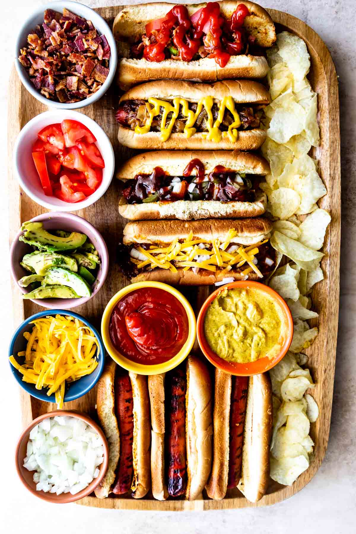 Easy, Customizable Hot Dog Bar EASY GOOD IDEAS