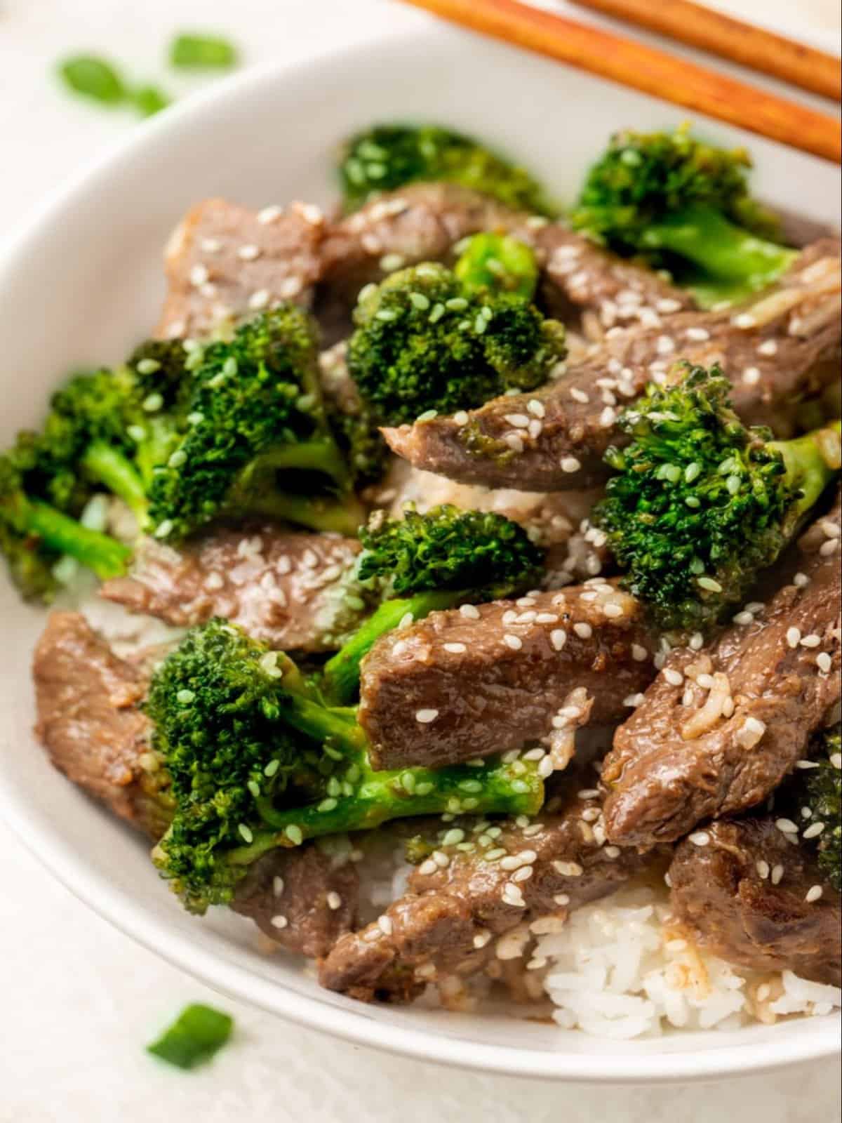 Beef with Garlic Sauce and Broccoli Easy Healthy Recipes