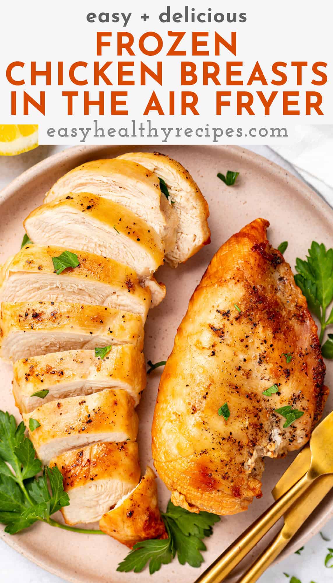 Frozen Chicken Breast in the Air Fryer Easy Healthy Recipes
