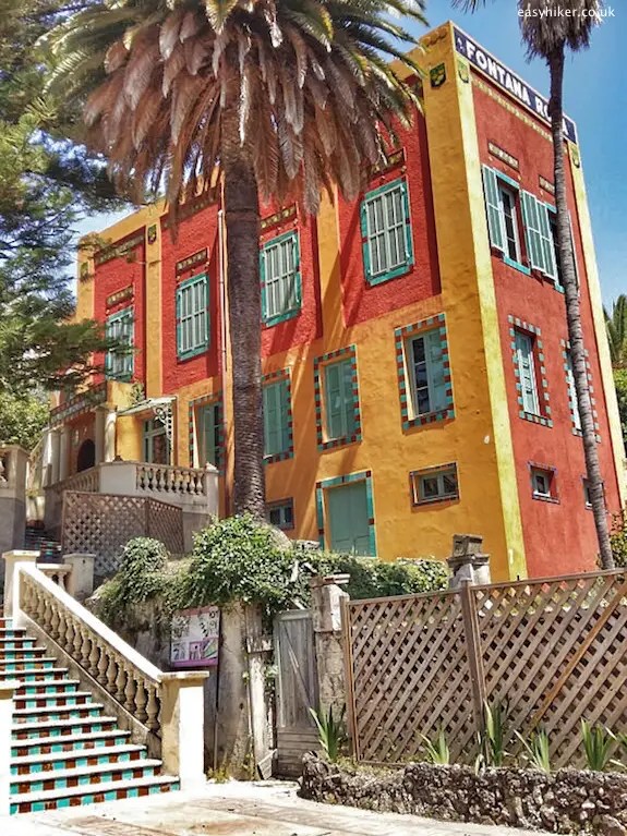 Most Famous Garden on the Riviera Fontana Rosa easy hiker