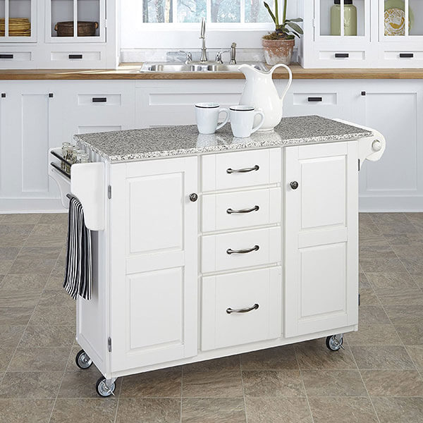 6 Best Granite Kitchen Carts of 2022 Easy Home Concepts