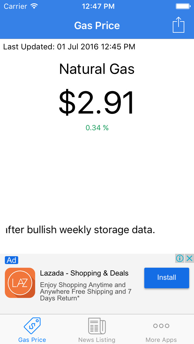 Easy Gas Tracker EasyIndicators